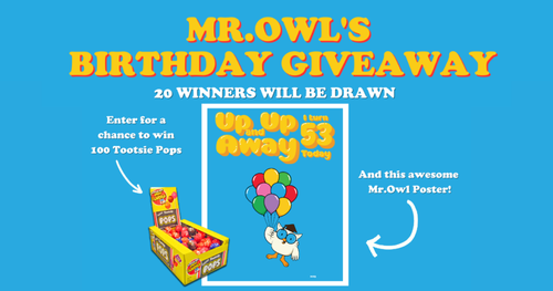 Mr. Owl’s Birthday Giveaway